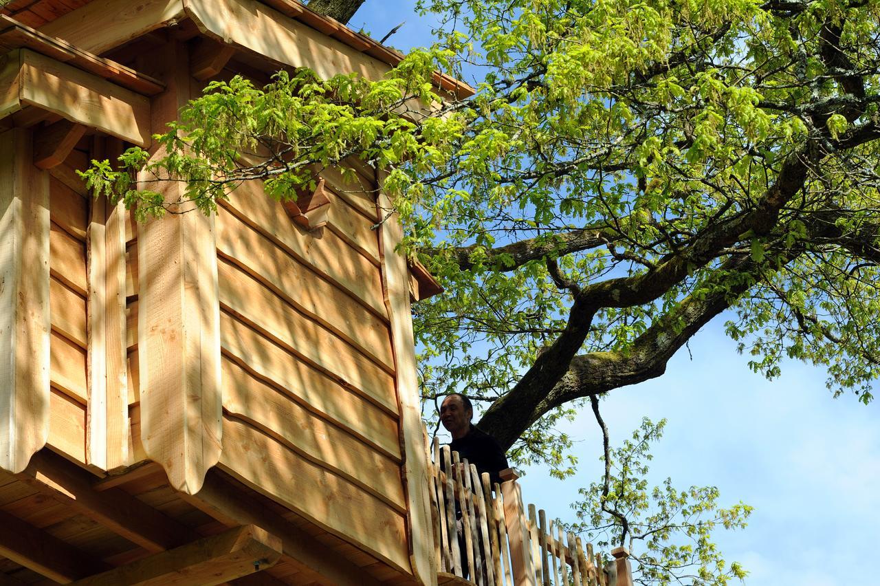 La Cabane Du Vieux Chene Susmiou Exterior foto