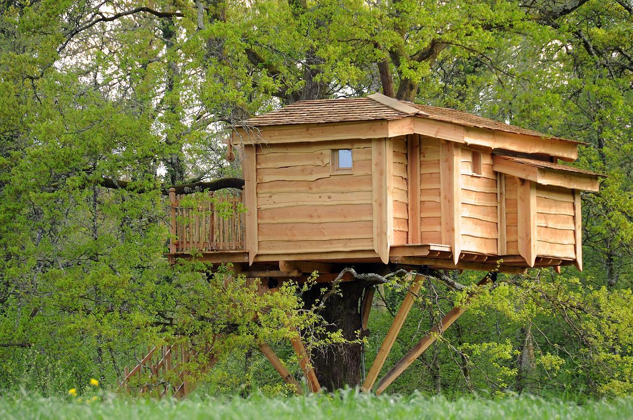 La Cabane Du Vieux Chene Susmiou Exterior foto